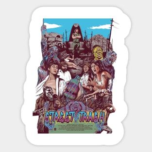 Street Trash (80s Splatter Melt Horror Movie) Sticker